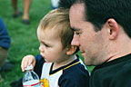 Me and dad chilling at the concert