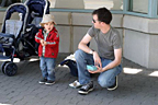 Me and Dad Watching trains