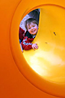 View through a slide