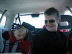Me and Grandma on the way home