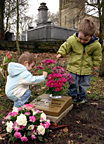 Visiting Great Grandma Dora