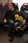 On the train back from Manchester