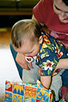 Opening my present