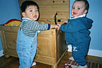 Raiding the toy box