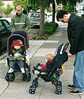 Me and Dad out for a stroll