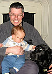 Uncle John, me and Clive