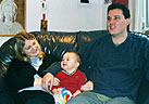 Aunty Catherine, me and Uncle Pierre