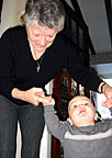 Grandma and me