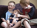 Elliot and Jacob visit from England