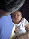 Samuel with Gran